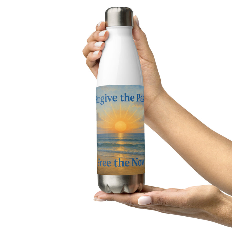 Forgive the Past Stainless steel water bottle
